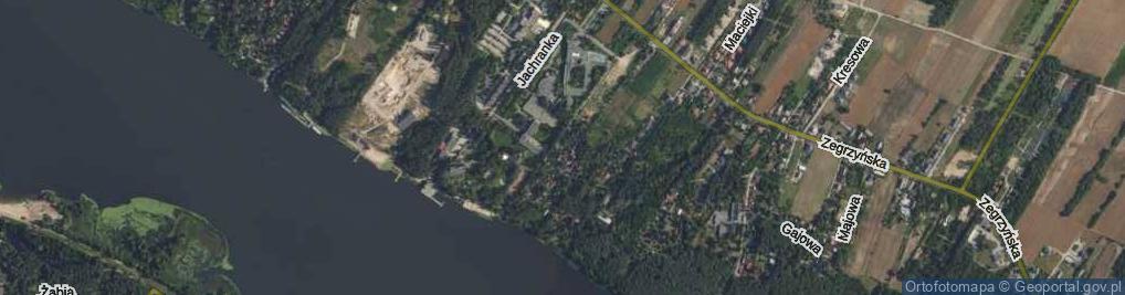 Zdjęcie satelitarne Wczasowa ul.