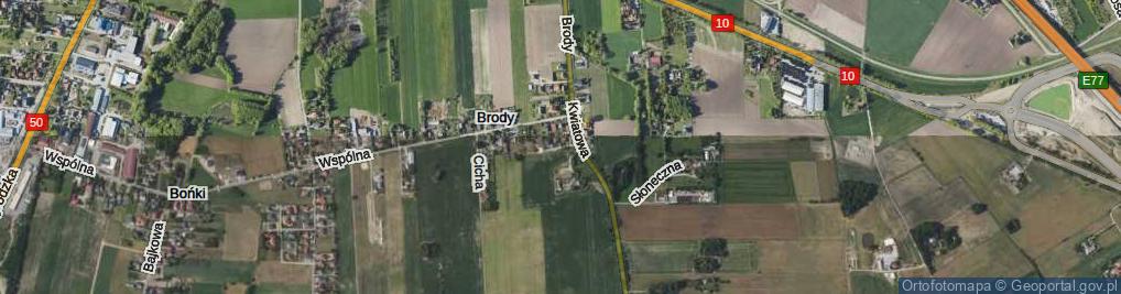 Zdjęcie satelitarne Wesoła ul.