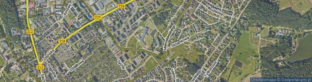 Zdjęcie satelitarne Wesoła ul.