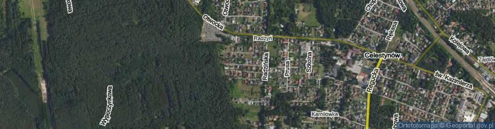 Zdjęcie satelitarne Wesoła ul.