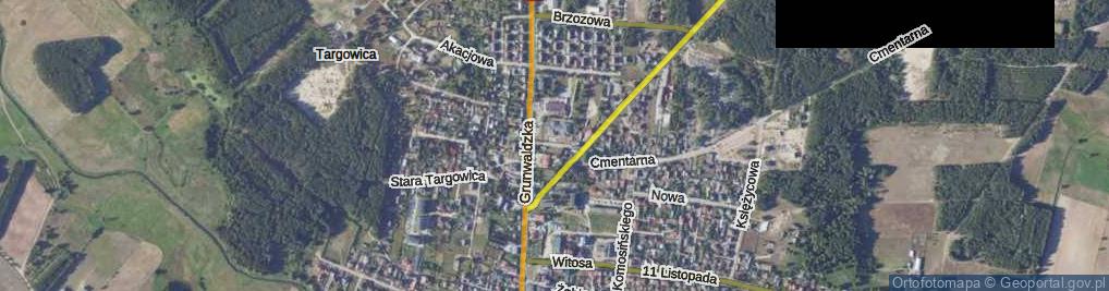 Zdjęcie satelitarne Wesoła ul.