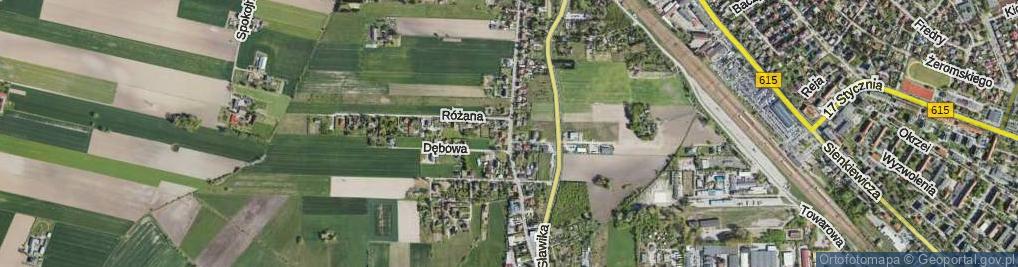 Zdjęcie satelitarne Wesoła ul.