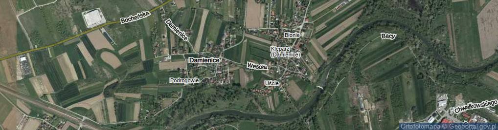 Zdjęcie satelitarne Wesoła ul.