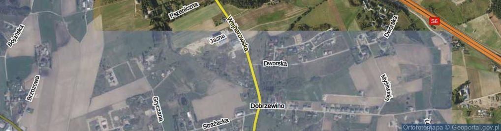 Zdjęcie satelitarne Wejherowska ul.