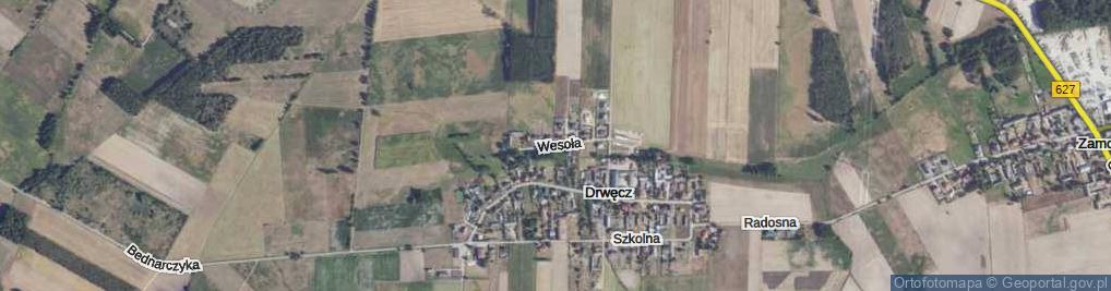 Zdjęcie satelitarne Wesoła ul.