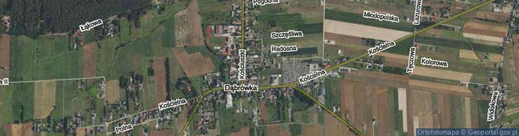 Zdjęcie satelitarne Wesoła ul.