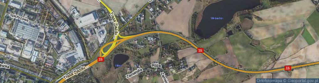 Zdjęcie satelitarne Wełnicka ul.