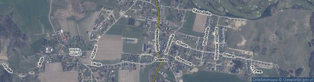 Zdjęcie satelitarne Wejherowska ul.