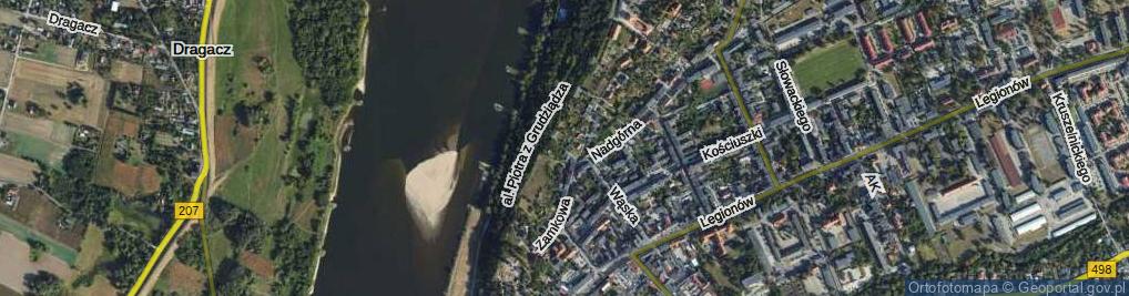 Zdjęcie satelitarne Wędkarska ul.