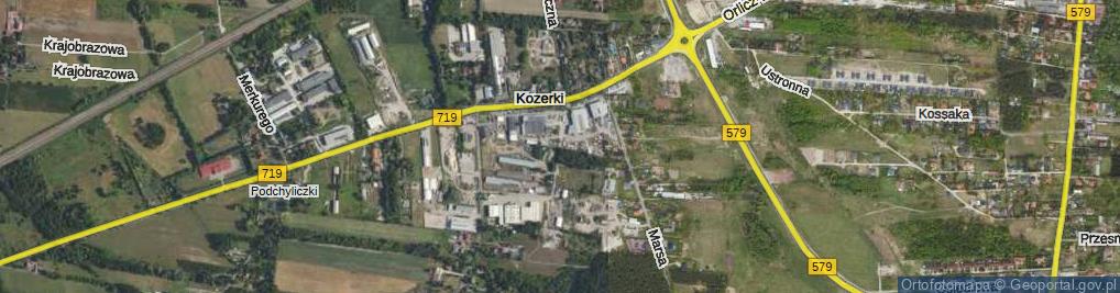 Zdjęcie satelitarne Wenus ul.