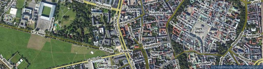 Zdjęcie satelitarne Wenecja ul.