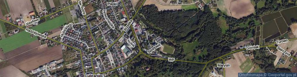 Zdjęcie satelitarne Weterynaryjna ul.