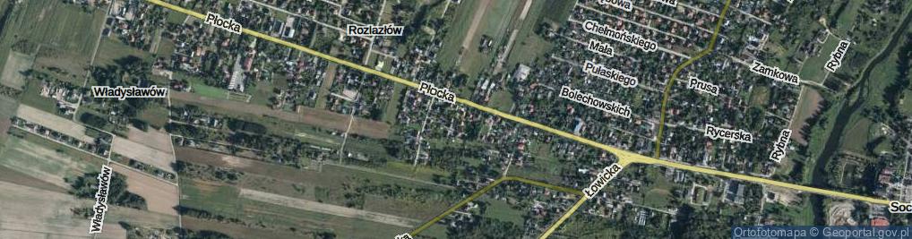 Zdjęcie satelitarne Wesoła ul.