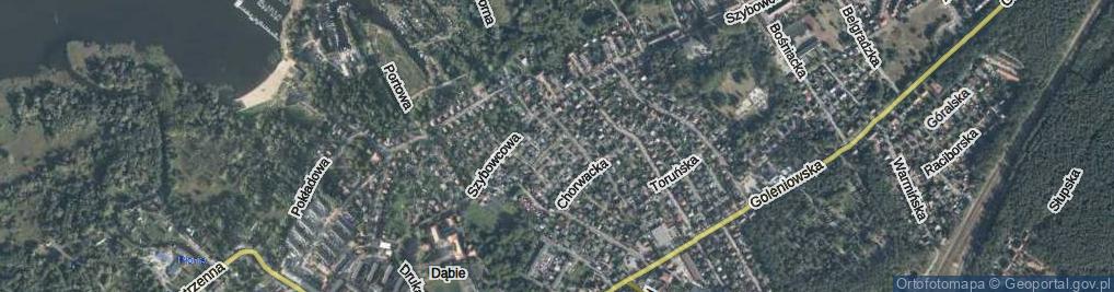 Zdjęcie satelitarne Węgierska ul.