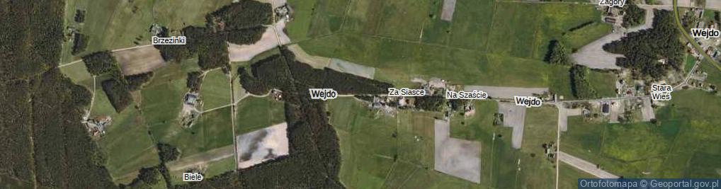 Zdjęcie satelitarne Wejdo ul.