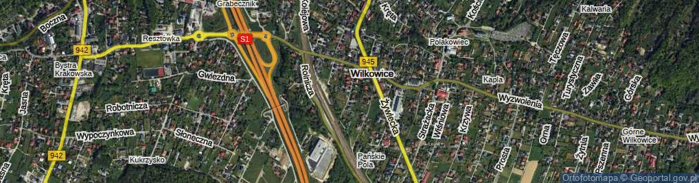 Zdjęcie satelitarne Wesoła ul.