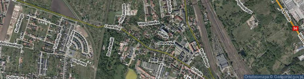 Zdjęcie satelitarne Węgierska ul.