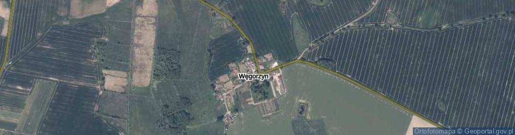 Zdjęcie satelitarne Węgorzyn ul.