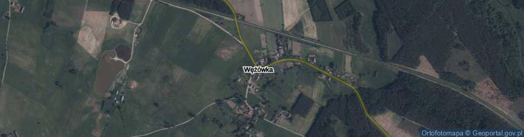 Zdjęcie satelitarne Wężówka ul.
