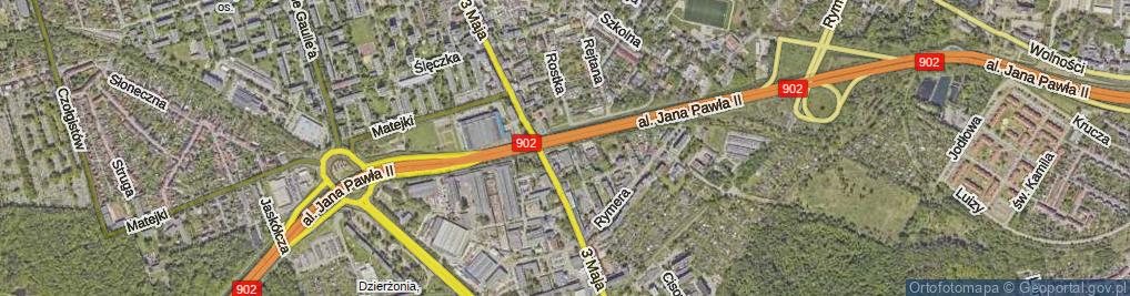 Zdjęcie satelitarne Weindoka Józefa ul.