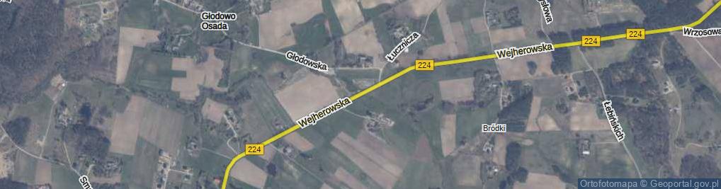 Zdjęcie satelitarne Wejherowska ul.