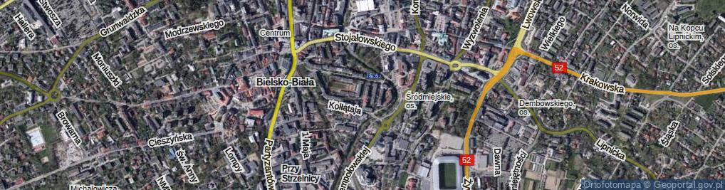 Zdjęcie satelitarne Wilsona Thomasa Woodrowa ul.