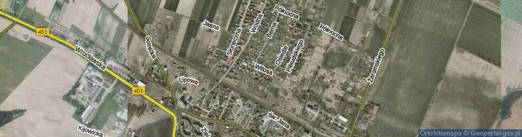 Zdjęcie satelitarne Witosa Wincentego ul.