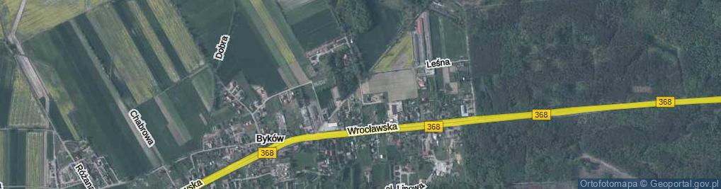 Zdjęcie satelitarne Wiśniowa ul.