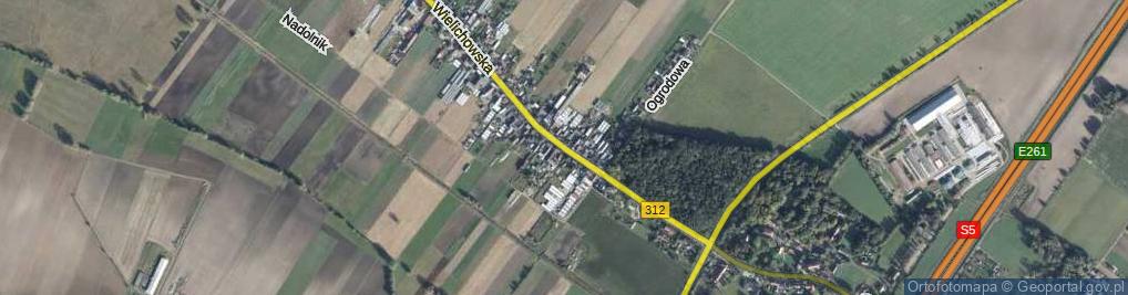 Zdjęcie satelitarne Wielichowska ul.