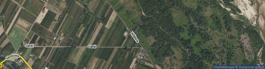 Zdjęcie satelitarne Wiślana ul.