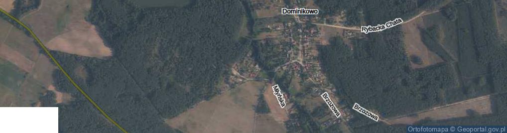 Zdjęcie satelitarne Wiśniowa ul.