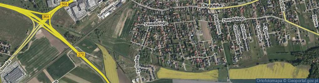 Zdjęcie satelitarne Wierzbowa ul.