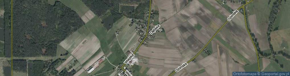 Zdjęcie satelitarne Wiejska ul.
