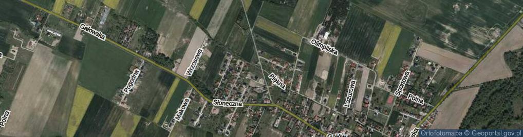 Zdjęcie satelitarne Wierzbowa ul.