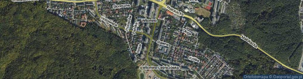 Zdjęcie satelitarne Wielkokacka ul.