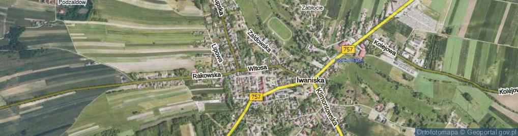 Zdjęcie satelitarne Witosa Wincentego ul.