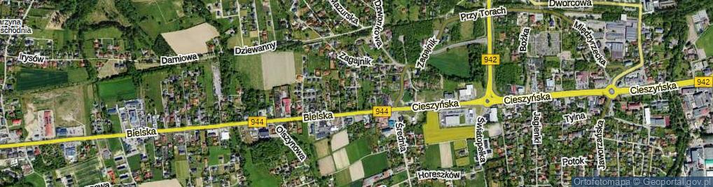 Zdjęcie satelitarne Wierzbowa ul.