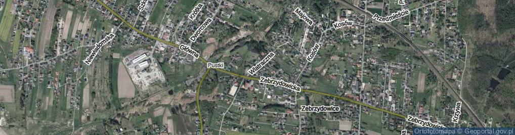 Zdjęcie satelitarne Wiatraczna ul.