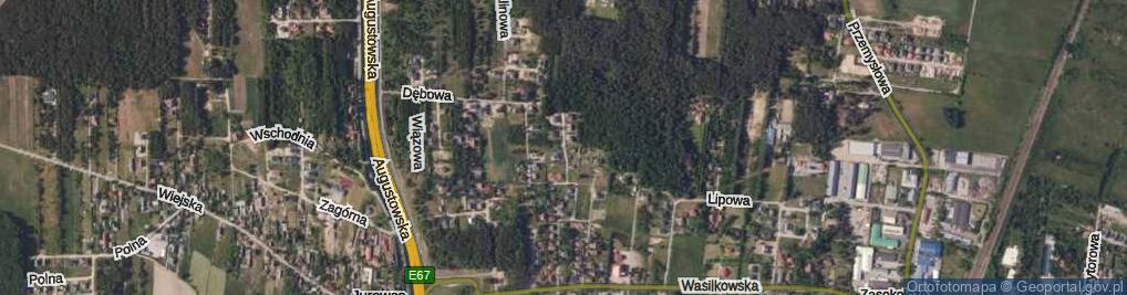 Zdjęcie satelitarne Wierzbowa ul.