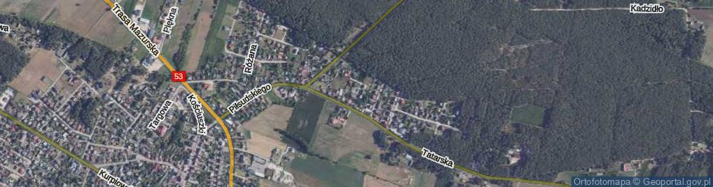 Zdjęcie satelitarne Witosa Wincentego ul.