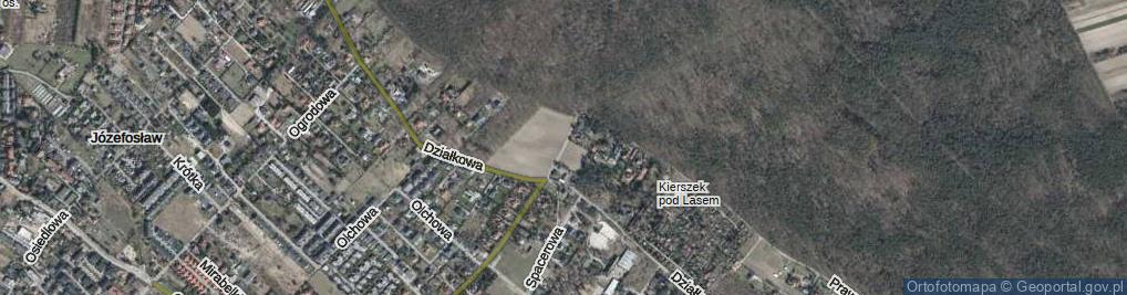 Zdjęcie satelitarne Wilanowska ul.