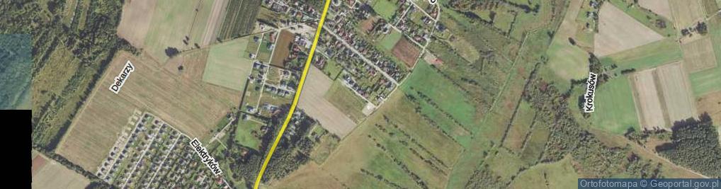 Zdjęcie satelitarne Wierzbowa ul.
