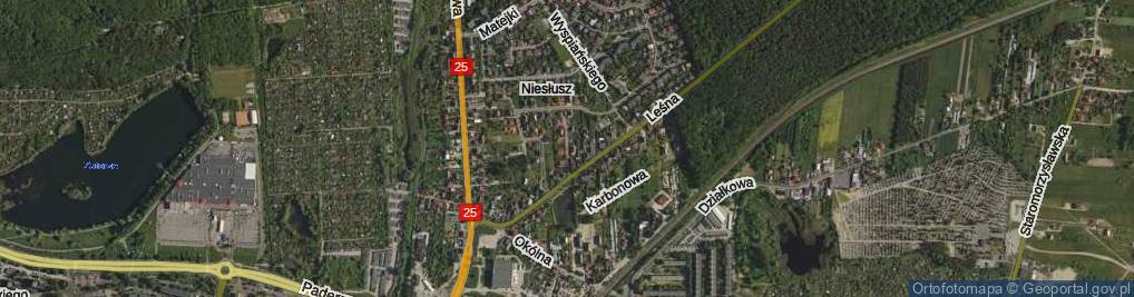 Zdjęcie satelitarne Wierusz-Kowalskiego Alfreda ul.