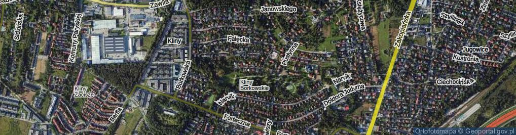 Zdjęcie satelitarne Wichrowa ul.