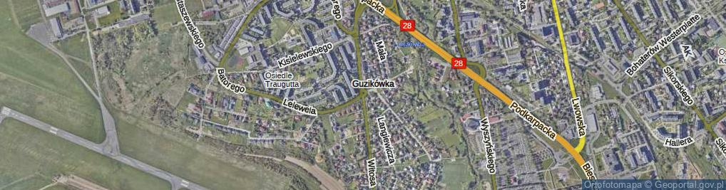 Zdjęcie satelitarne Witosa Wincentego ul.