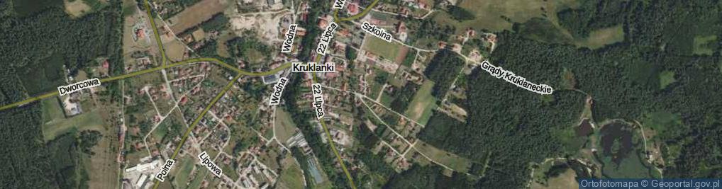 Zdjęcie satelitarne Widokowa ul.