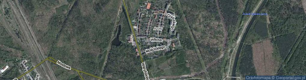 Zdjęcie satelitarne Witosa Wincentego ul.