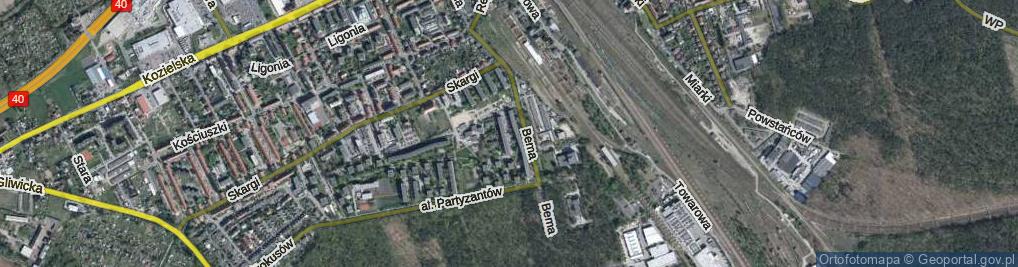 Zdjęcie satelitarne Wierzbowa ul.