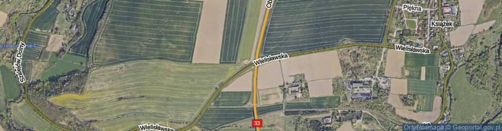 Zdjęcie satelitarne Wielisławska ul.