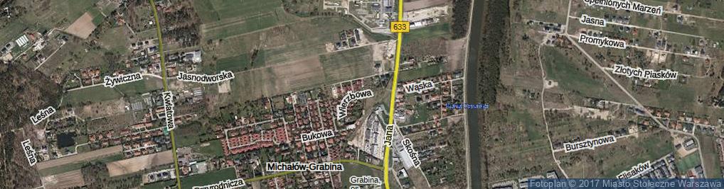 Zdjęcie satelitarne Wierzbowa ul.